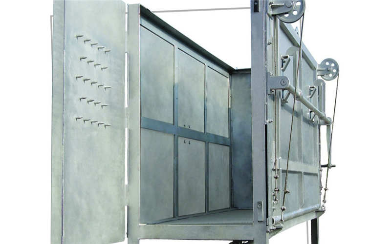 牛屠宰設備氣動翻板箱